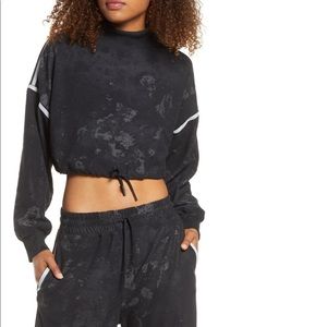 Nike City Ready Training Crop Pullover, Black M